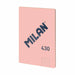 Тефтер Milan 430 Розов A4 48 Листи 21 x 29,7 cm (3 броя)