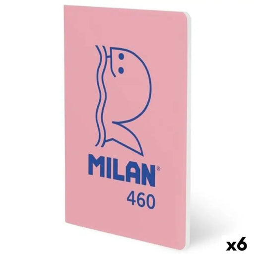 Тефтер Milan Розов A5 24 Листи (6 броя)