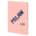 Тефтер Milan SERIE 1918 Розов A4 48 Листи (3 броя)