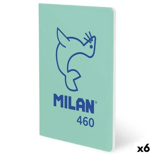 Тефтер Milan Зелен A5 24 Листи (6 броя)