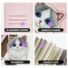 Тефтер Nimmy 2в1 + химикал розов комплект Big Eyed Pet 2.0