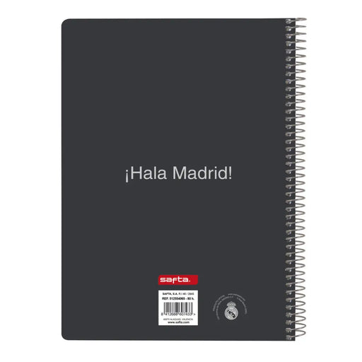 Тефтер Real Madrid C.F. Бял A5 80 Листи