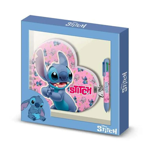 Тефтер със Спирала и Химикал Stitch Син 80 Листи 24 x 23 x