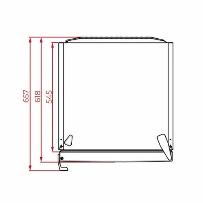 Teka RSL 75640 SS хладилник Свободностоящ 362 LE Неръждаема