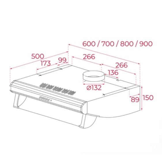 Абсорбатор TEKA C 6420 бял 40465531