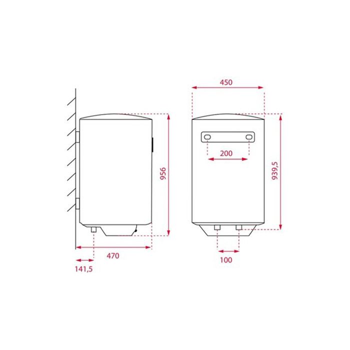 Бойлер TEKA EWH 100 VE-D