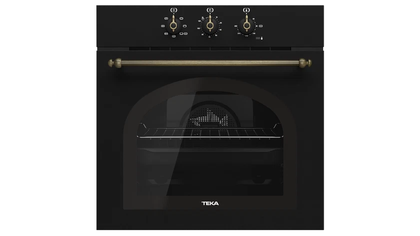 Фурна за вграждане Teka HRB 6100 АНТРАЦИТ/МЕСИНГ Е.2010.АН , Механично , 70 , А