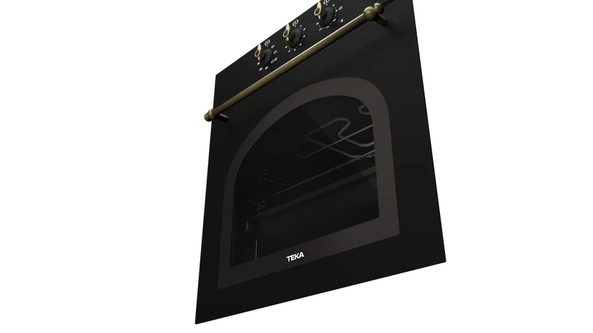 Фурна за вграждане Teka HRB 6100 АНТРАЦИТ/МЕСИНГ Е.2010.АН , Механично , 70 , А