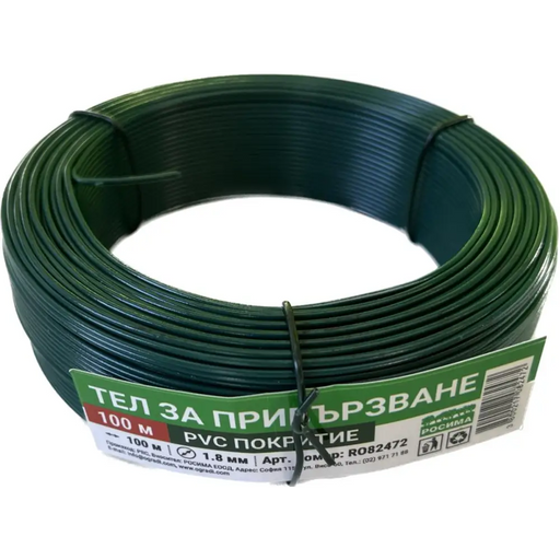 ТЕЛ ЗА ПРИВЪРЗВАНЕ С PVC Ф1.8ММ 100М