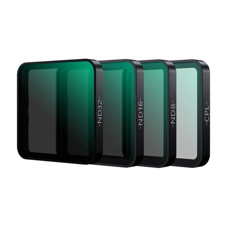 Комплект филтри Telesin CPL/ND8/ND16/ND32 за Insta360 Ace Pro 2 / Ace Pro