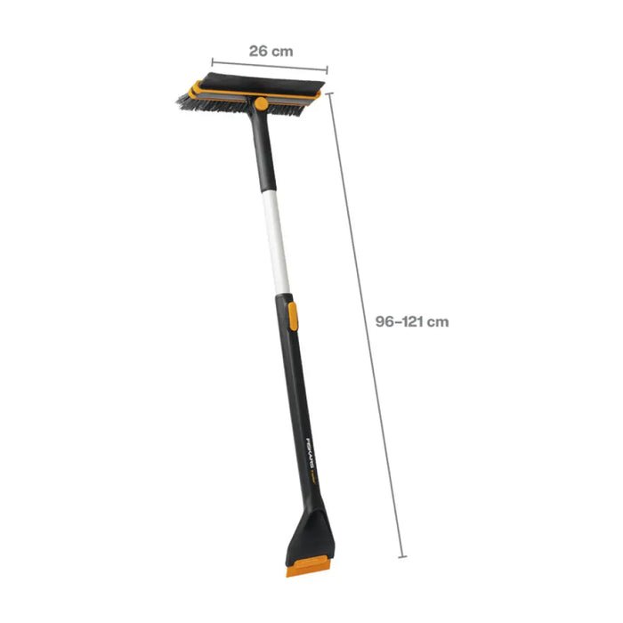 ТЕЛЕСКОПИЧНА СТЪРГАЛКА С ЧЕТКА 96-121CM FISKARS FS 1078492