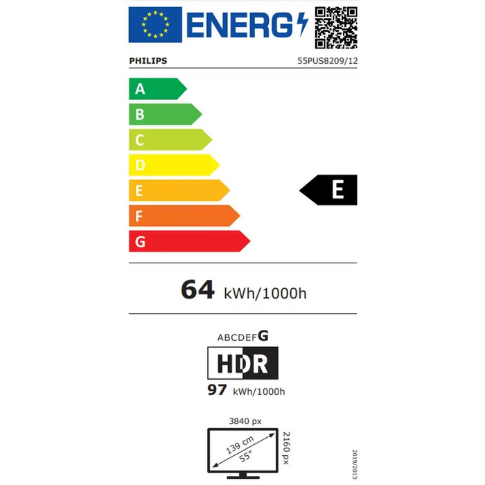 Разопакован Телевизор, Philips 55PUS8209/12, 55" 4K Ultra HD QLED, 3840x2160, DVB-T/T2/T2-HD/C/S/S2, 60Hz, Ambilight 3, Pixel Precise UHD, HDR+, Titan OS, Dolby Atmos, VRR, 3*HDMI, 2*USB, 802.11n, 20W RMS, Black