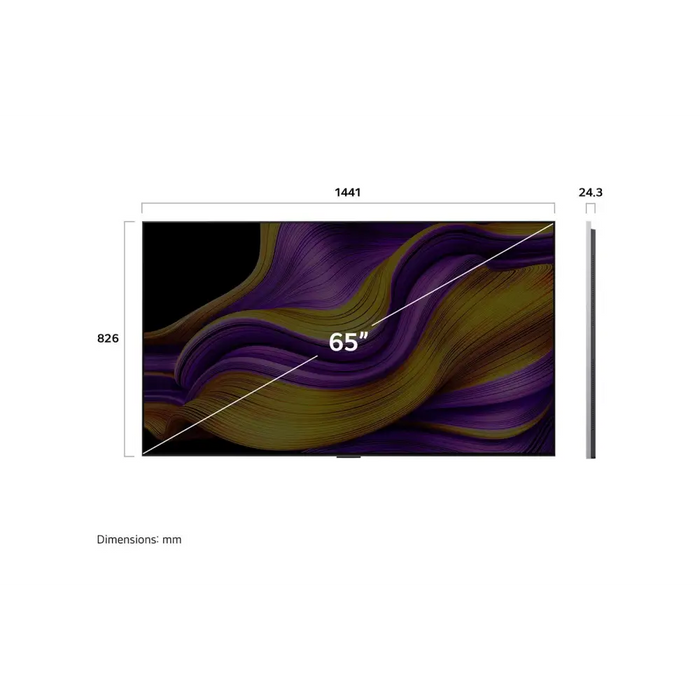 Телевизор LG OLED65G51LW 165,1 см (65’’) 4K Ultra HD Smart