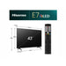 Телевизор Hisense 43E7Q 109 см 3840x2160 UHD-4K 43 inch QLED