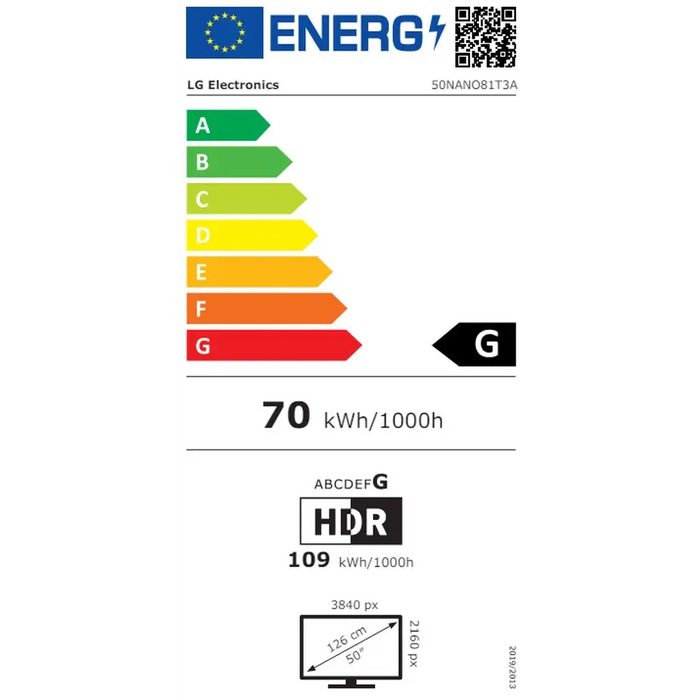 Телевизор LG 50NANO81T3A 50’ 4K HDR Smart Nano