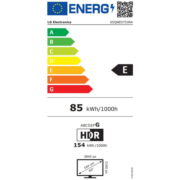 Телевизор LG 65QNED753RA 65’ 4K QNED UHD