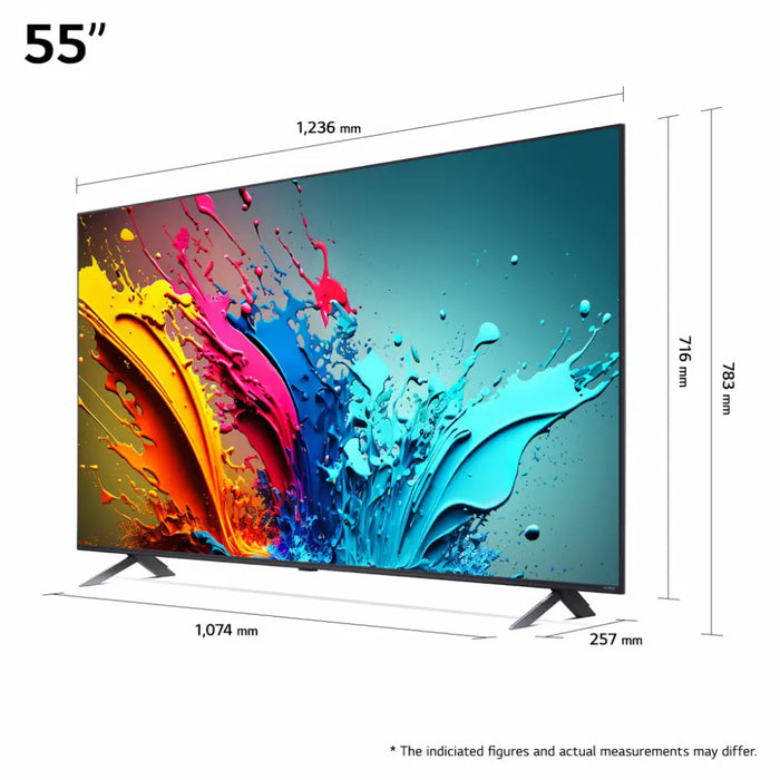 Телевизор LG LED 55QNED85T3C