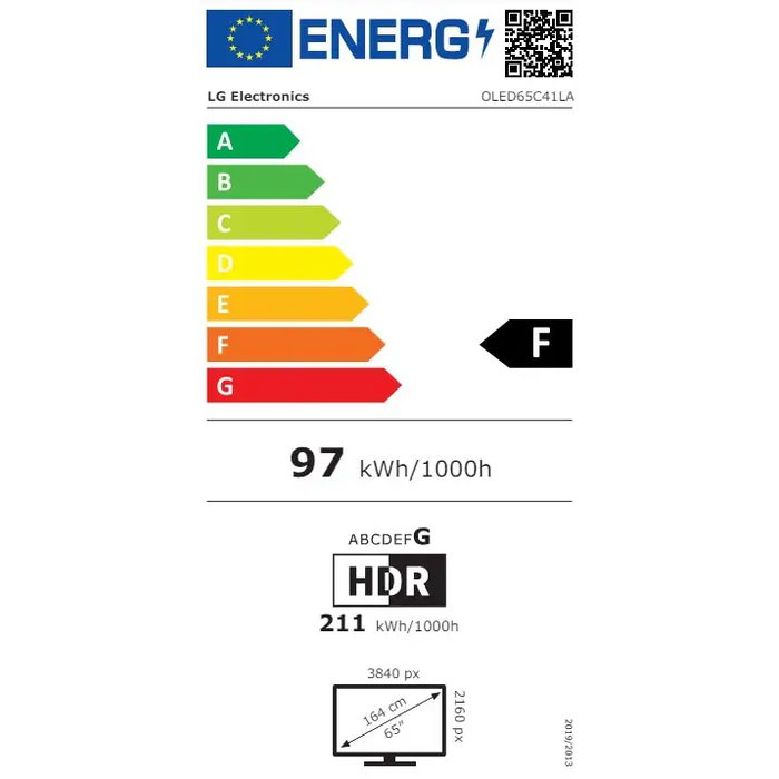 Телевизор LG OLED65C41LA 65’ UHD OLED evo 4K