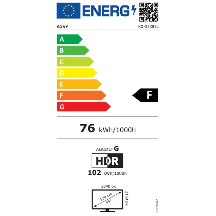 Телевизор Sony KD-55X85L 55’ 4K HDR TV BRAVIA