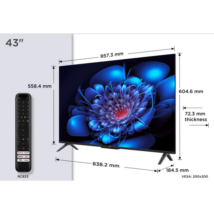 Телевизор TCL 43P69K