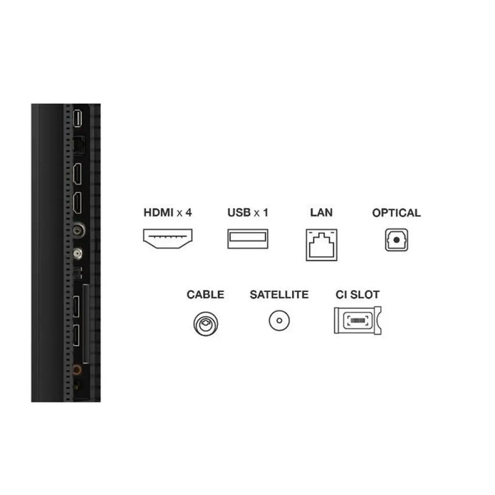 Телевизор TCL 50C6K 126 см 3840x2160 UHD-4K 50 inch Android