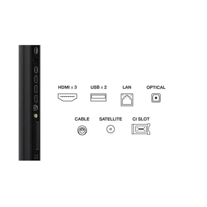 Телевизор TCL 50C6KS 126 см 3840x2160 UHD-4K 50 inch