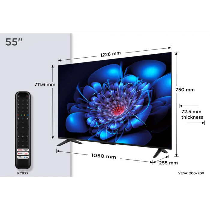 Телевизор TCL 55P69K