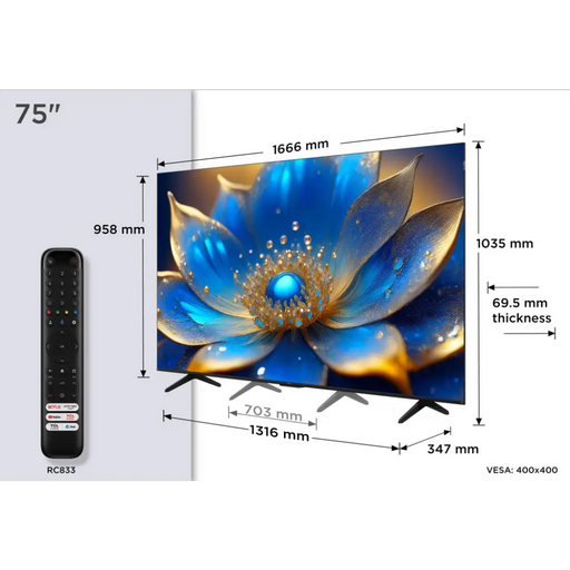 Телевизор TCL 75P79K