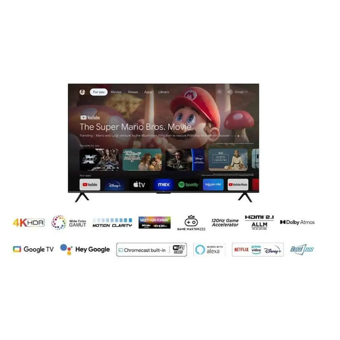 Телевизор TCL 85P69B 85 inch 215 см 3840x2160 UHD-4K Smart