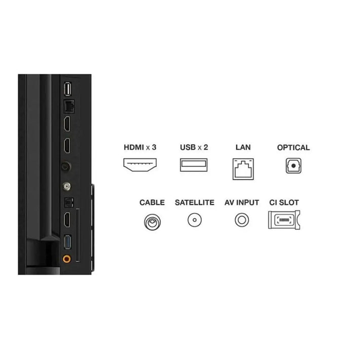 Телевизор TCL 85P69B 85 inch 215 см 3840x2160 UHD-4K Smart