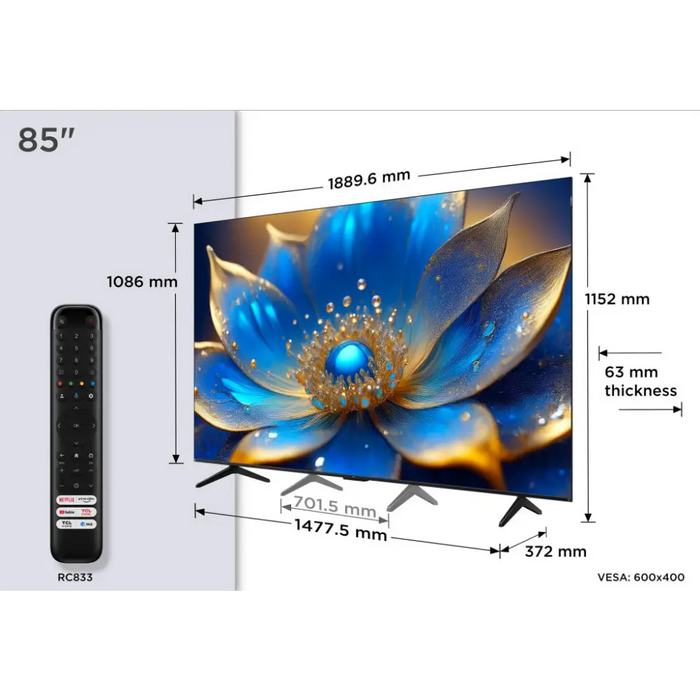 Телевизор TCL 85P79K