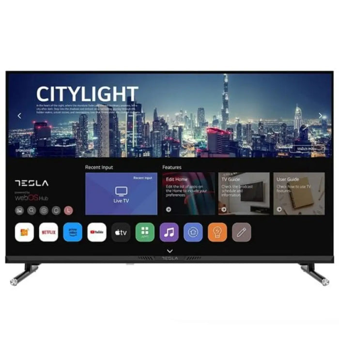 Телевизор TESLA 32E645BHW 32’’ 1366x768 Smart webOS