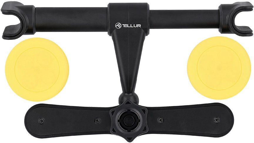 Поставка за кола Tellur - Tablet Headrest, магнитна, черна