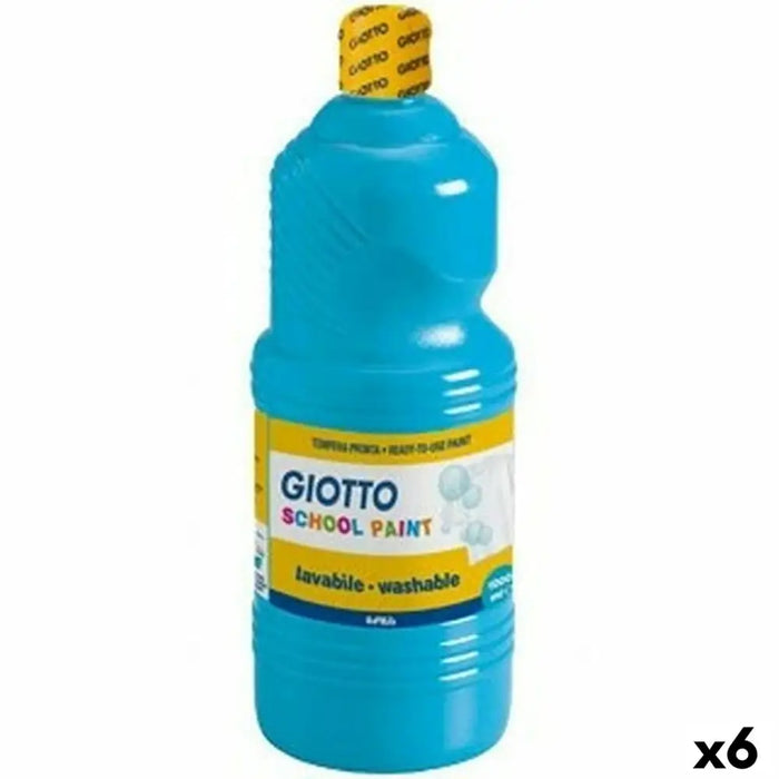 Темпера Giotto Синьо-зелен 1 L (6 броя)