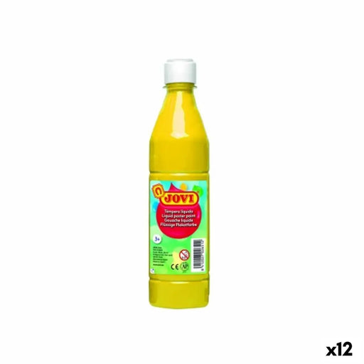 Темпера Jovi Жълт 500 ml (12 броя)