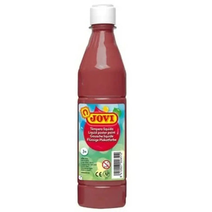 Темпера Jovi Кафяв 500 ml (12 броя)