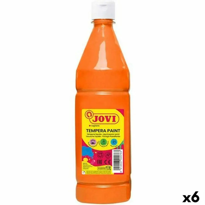 Темпера Jovi Оранжев 1 L (6 броя)