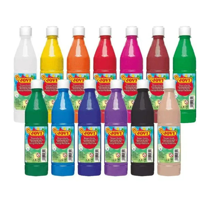 Темпера Jovi Оранжев 500 ml (12 броя)
