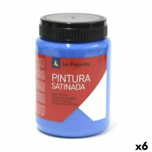 Темпера La Pajarita Intense L-12 6 Части Син Сатиниран
