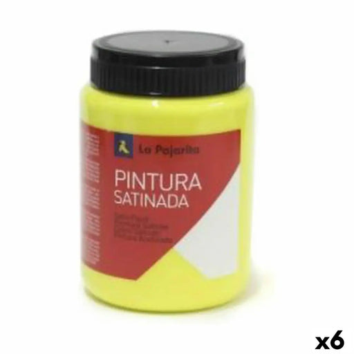 Темпера La Pajarita Lemon L-01 6 Части Сатиниран Училищен
