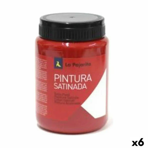 Темпера La Pajarita L-07 Vermilion 6 Части Червен Училищен