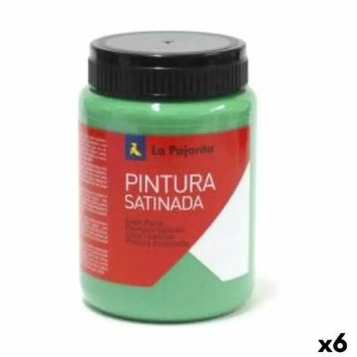Темпера La Pajarita L-17 6 Части Зелен Училищен Сатиниран