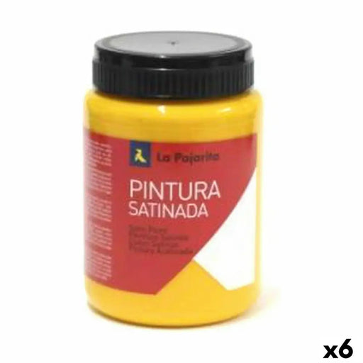 Темпера La Pajarita L-27 Жълт Сатиниран Училищен (35 ml) (6