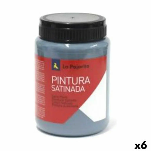Темпера La Pajarita Metallic L-34 6 Части Син Училищен