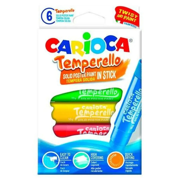 Темпери Carioca Temperello 6 Части (24 броя)