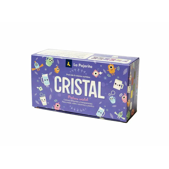 Темпери La Pajarita Crystal 6 Части Многоцветен
