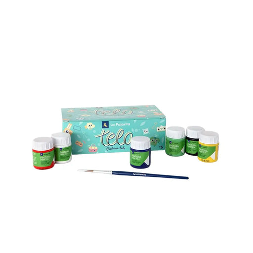 Темпери La Pajarita Многоцветен 25 ml (6 Части)