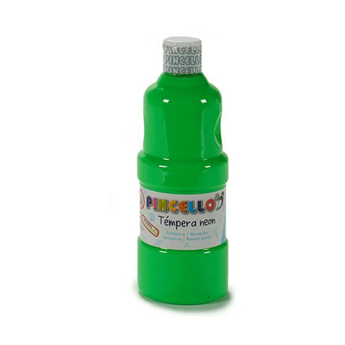 Темпери Pincello Neon Зелен 400 ml (6 броя)