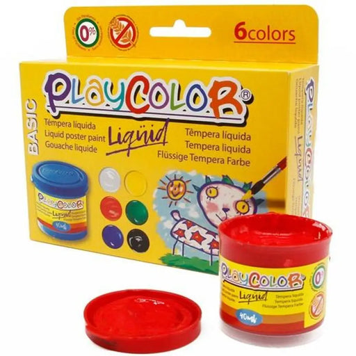 Темпери Playcolor Многоцветен 40 ml (12 броя)