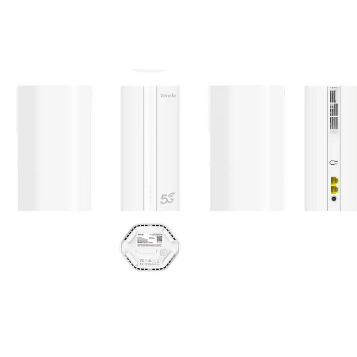 Tenda 5G01 безжичен рутер Gigabit Ethernet Dual-band (2.4
